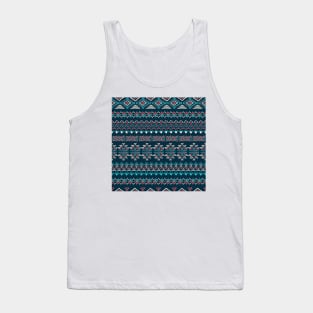 Set of geometric seamless patterns Tank Top